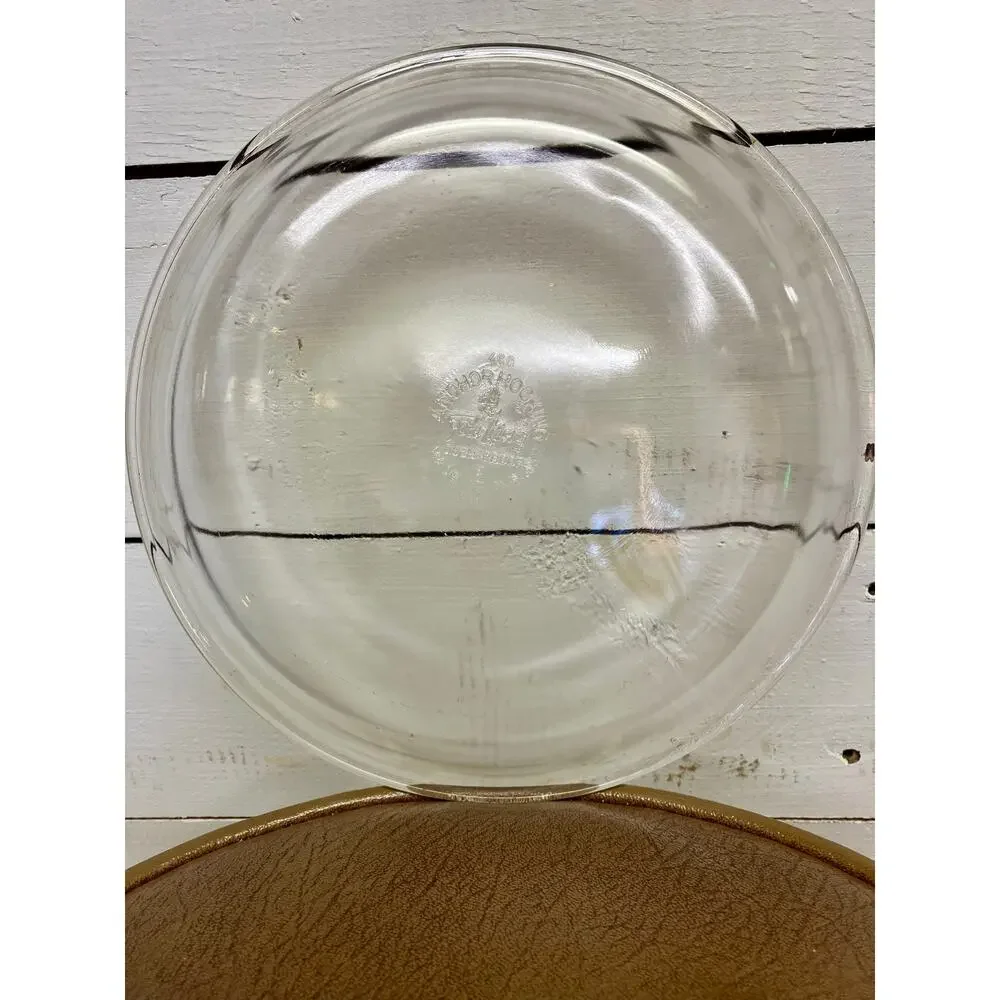 Anchor Hocking Glass Pie Pan.